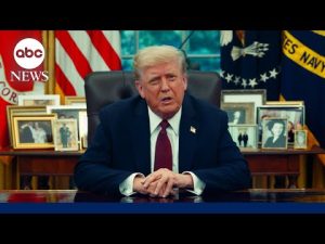 Read more about the article Trump posts video statement after fatal shooting of Charlie Kirk