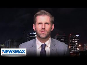 Read more about the article Eric Trump: ‘It’s tragic that our country has come to this, and it’s being celebrated’