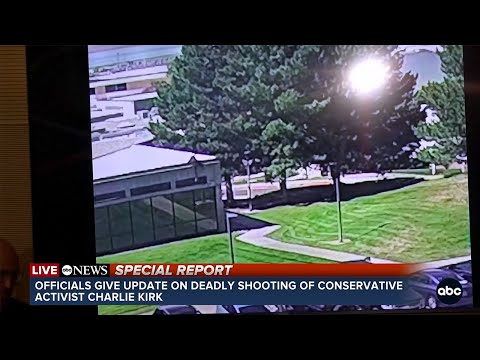 You are currently viewing LIVE: FBI, Utah officials give update on Charlie Kirk shooting