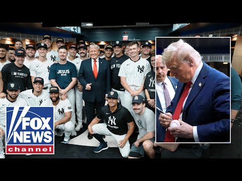 You are currently viewing Trump meets with New York Yankees on 9/11 anniversary