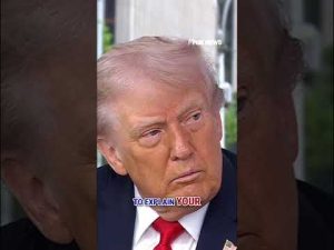 Read more about the article Trump says Charlie Kirk had ‘big impact’ on election: ‘So much credit’ #shorts