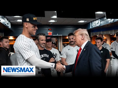 You are currently viewing Trump sends message of unity at Yankees game | Newsline