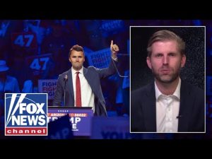 Read more about the article Eric Trump honors Charlie Kirk: He created an ‘unstoppable’ movement
