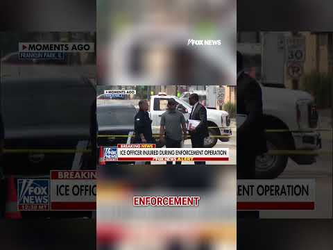 You are currently viewing BREAKING: ICE officer seriously injured during enforcement operation #news #usa #breaking #shorts
