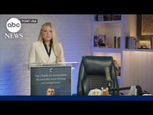 Read more about the article Charlie Kirk’s widow, Erika Kirk, makes first public remarks: ‘Charlie loved America’