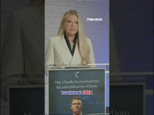 Read more about the article WATCH: Erika Kirk makes first remarks after husband’s death: ‘The cries of this widow will echo’ #us