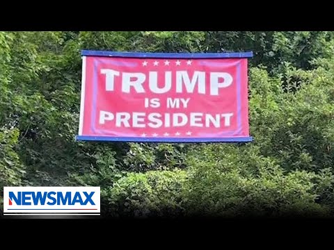 You are currently viewing Vietnam vet wins battle against NY town to keep Trump flag flying | America Right Now