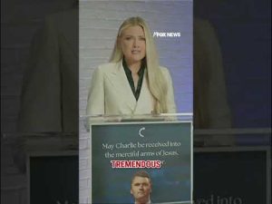 Read more about the article Charlie Kirk’s widow thanks Trump, Vance for their support #short
