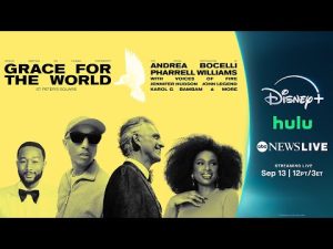 Read more about the article LIVE: ‘Grace for the World’ Concert from Vatican City ft. Pharrell, Andrea Bocelli, Karol G & more