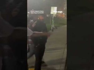 Read more about the article BLM activist arrested after yelling ‘f*** Charlie Kirk’ at vigil #foxnews #news #shorts #news