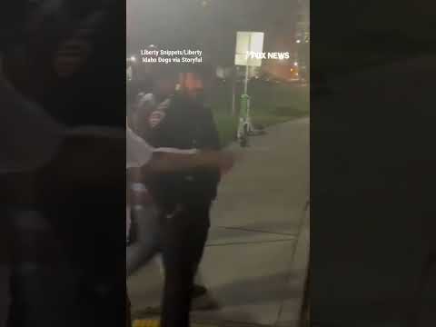 You are currently viewing BLM activist arrested after yelling ‘f*** Charlie Kirk’ at vigil #foxnews #news #shorts #news