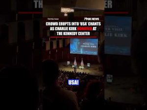 Read more about the article WATCH: Patriotic Americans celebrate Charlie Kirk’s life and legacy #shorts #usa #news #new #media