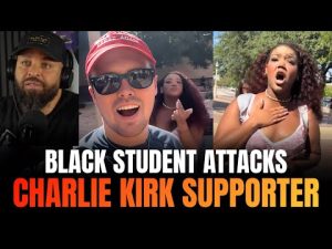 Read more about the article Black Student  MOCKS & Assaults Charlie Kirk Supporter Gets Arrested on Texas Tech Campus