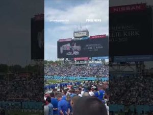 Read more about the article WATCH: The Tennessee Titans pay heartfelt tribute to Charlie Kirk #usa #us #shorts #news #nfl