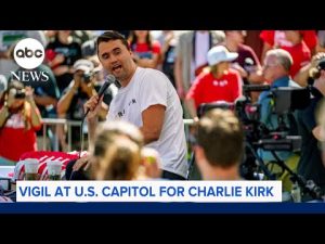 Read more about the article Charlie Kirk mourned at US Capitol as NYPD warns of further violence