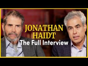 Read more about the article Jonathan Haidt on The Anxious Generation: Childhood in Social Media Age & Fragile College Students