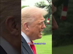 Read more about the article Trump SCOLDS reporter: ‘You set a very bad tone!’ #trump #foxnews #shorts #news #politics