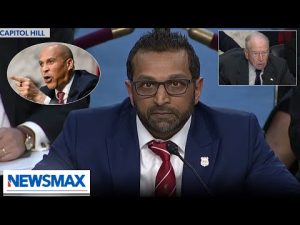 Read more about the article WATCH: FBI Director Patel calls out Sen. Cory Booker for false information