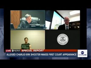 Read more about the article Charlie Kirk shooting suspect Tyler Robinson makes first court appearance: ABC NEWS SPECIAL REPORT