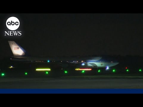 You are currently viewing President Trump arrives in London for second state visit