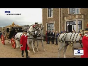 Read more about the article President Trump takes part in arrival ceremony at Windsor Castle