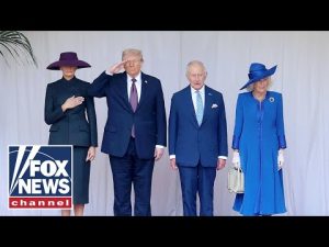 Read more about the article WATCH LIVE: Trump, First Lady participate in a ceremony with King Charles III