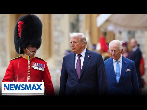 You are currently viewing Royals welcome President Trump, first lady