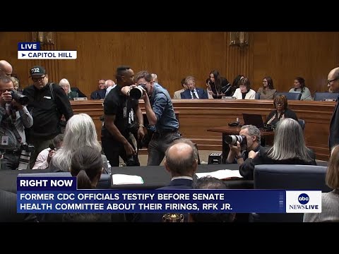 You are currently viewing LIVE: Former CDC officials testify before Senate committee about their firings, RFK Jr.