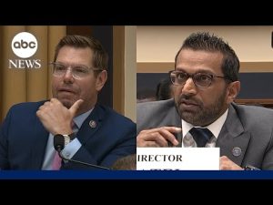 Read more about the article Kash Patel and Eric Swalwell spar over Epstein files at Senate hearing