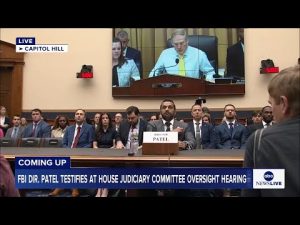 Read more about the article LIVE: FBI Director Patel testifies before House committee at oversight hearing