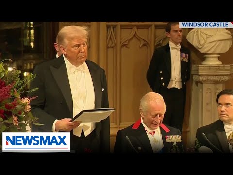 You are currently viewing ‘It’s a privilege to be first American president welcomed here’: Trump speaks at UK State Dinner