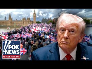Read more about the article Trump’s UK visit could be ‘UPENDED’ by free speech crackdown