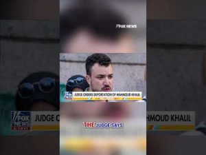 Read more about the article Judge ORDERS Mahmoud Khalil to be DEPORTED