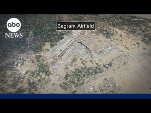 Read more about the article Trump says he’s trying to get Afghanistan’s Bagram Air Base ‘back’