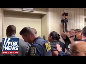 Read more about the article ICE faces protesters, angry lawmakers: 11 Democrats arrested