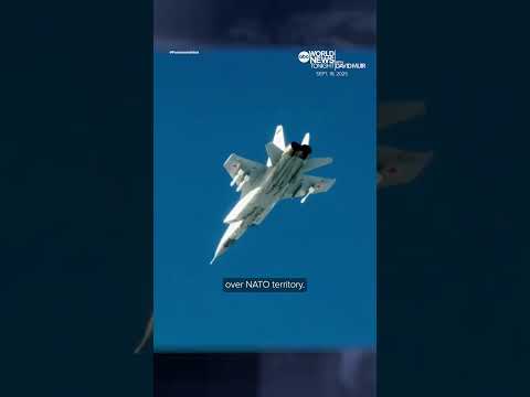 You are currently viewing 3 Russian fighter jets accused of violating Estonia’s airspace
