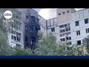Read more about the article Russia hits Ukraine with barrage of missiles and drones