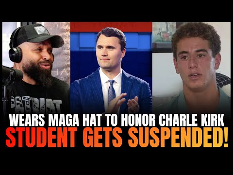 You are currently viewing Student wears MAGA hat to honor Charlie Kirk gets suspended after argument!