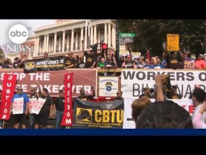 Read more about the article Protests across the US target Trump’s policies