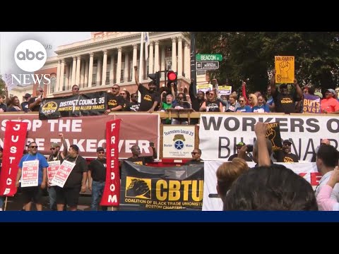 You are currently viewing Protests across the US target Trump’s policies
