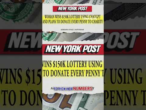 You are currently viewing Woman makes stunning admission after winning lottery