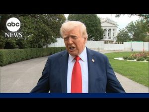 Read more about the article President Trump heading to the funeral of Charlie Kirk