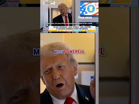 You are currently viewing Trump vows to get Bagram back: ‘Gross incompetence!’ #foxnews #shorts #politics #trump #world