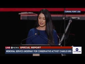 Read more about the article GOP Rep. Anna Paulina Luna speaks at Charlie Kirk’s memorial: ‘Will you live boldly as Charlie did?’