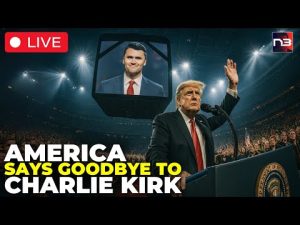 Read more about the article LIVE: Trump, Vance, and Nation Honor Charlie Kirk at State Farm Stadium Funeral