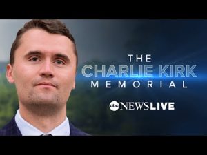 Read more about the article LIVE: Watch Charlie Kirk’s memorial service in Arizona
