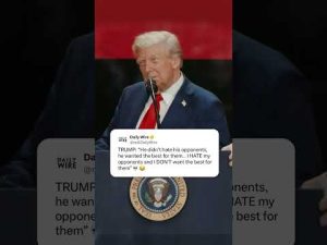 Read more about the article Trump can’t help but put a smile on our faces.