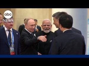 Read more about the article President Xi hosts summit with Putin and India’s Prime Minister Modi