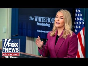 Read more about the article WATCH LIVE: Karoline Leavitt briefs the press
