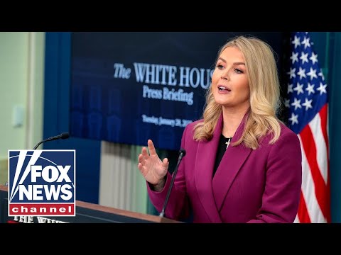 You are currently viewing WATCH LIVE: Karoline Leavitt briefs the press